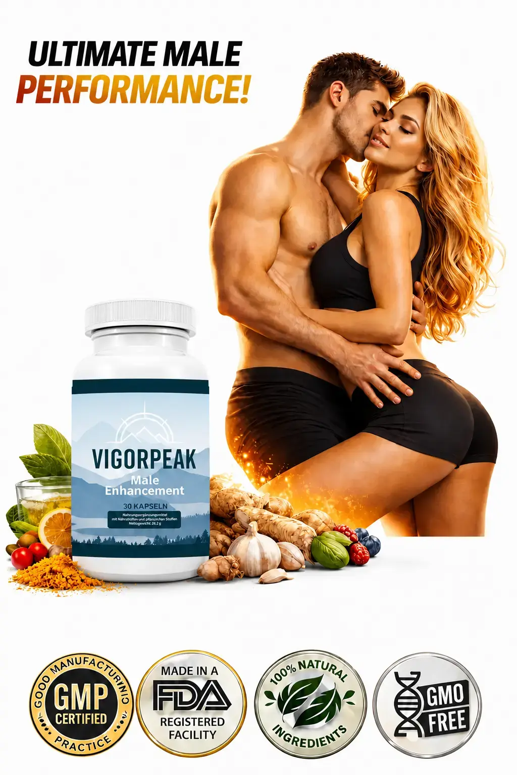 Vigor Peak Male Wellness Supplement