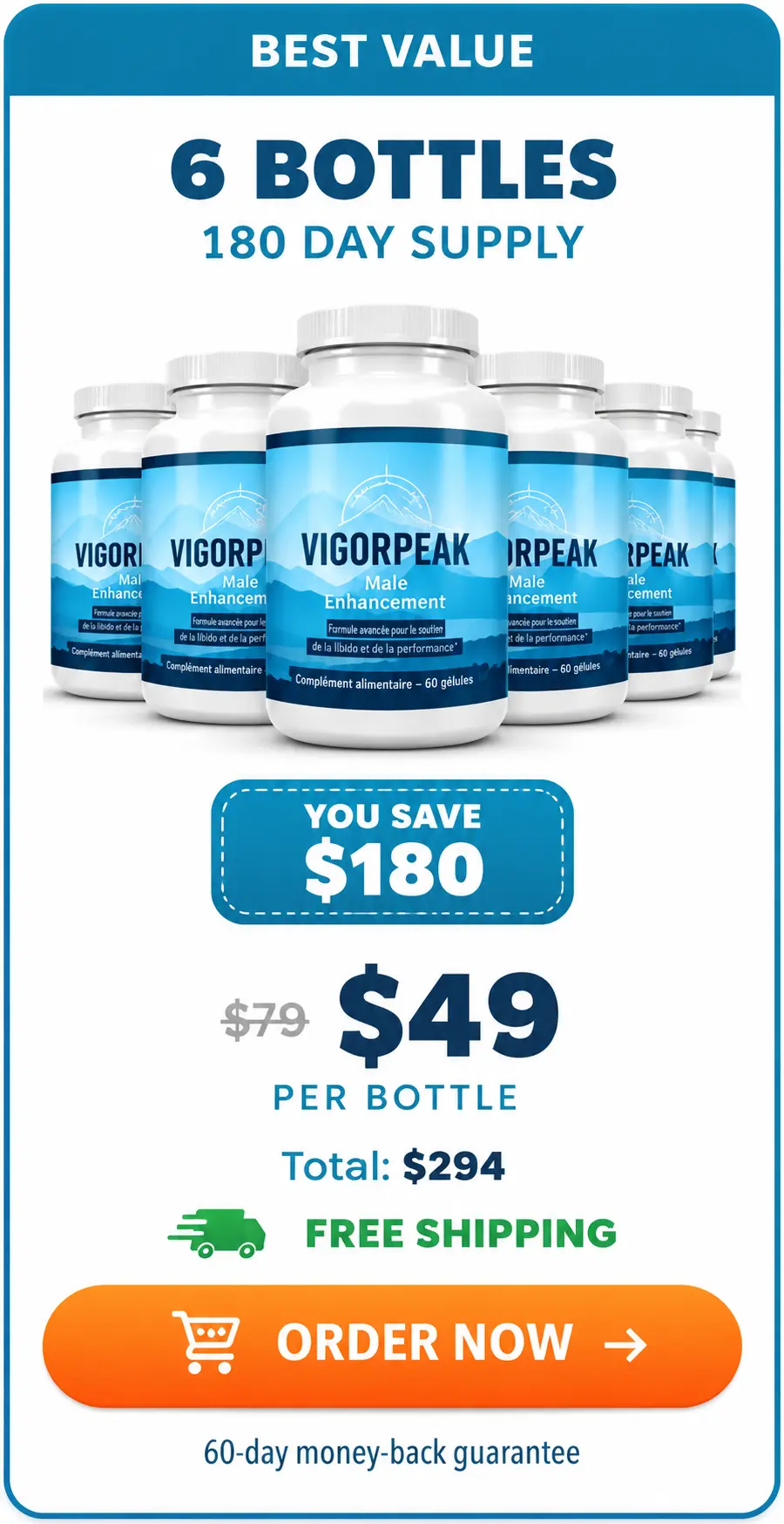 Vigor Peak 6 Bottle Price